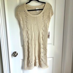 Ella Moss open knit dress/coverup